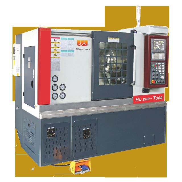 Металообработващ CNC струг с малък наклонен лег